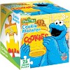 Sesame Street - Cookie Monster's Adventure, 25-Piece Square Puzzle, For Kids Aged 3+, Officially Licensed, Compact Size for Easy Storage - 2 of 4