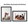 Americanflat 24x34 Poster Frame with Polished Plexiglass, Use as 20x30 Frame with Mat or 24x34 Frame Without Mat, Hudson Collection, Silver - 4 of 4