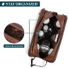 PAVILIA Toiletry Bag for Men, Travel Pouch Essentials Shaving Dopp Kit, Water Resistant Organizer Case Accessories - 4 of 4
