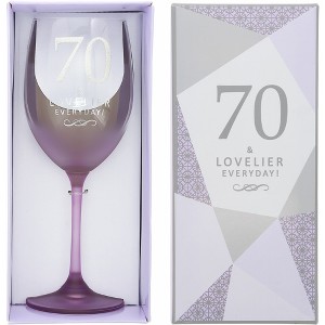 Pavilion Gift Company - 70 - Gift Boxed 19 oz Crystal Wine Glass - Drinkware - 1 of 4