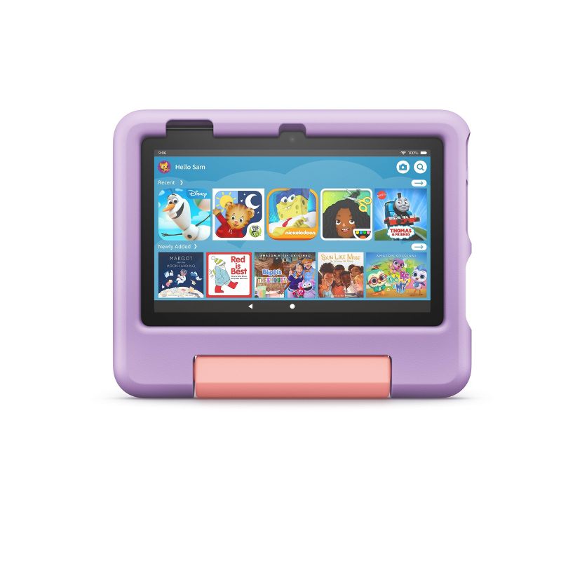 Amazon Fire 7" Kids 16GB Tablet - (2022 Release), 1 of 8