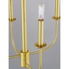 Maxim Lighting Wesley 4 - Light Chandelier in  Satin Brass - image 3 of 4