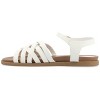 Journee Collection Womens Kimmie Ankle Strap Flat Sandals - 2 of 4