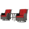 UPTIOT 3-Pieces Wicker Outdoor Patio Furniture Sets - 3 of 4