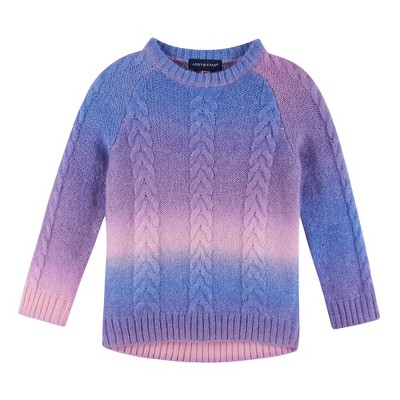 Andy & Evan  Kids  Ombre Sweater W/Cabling