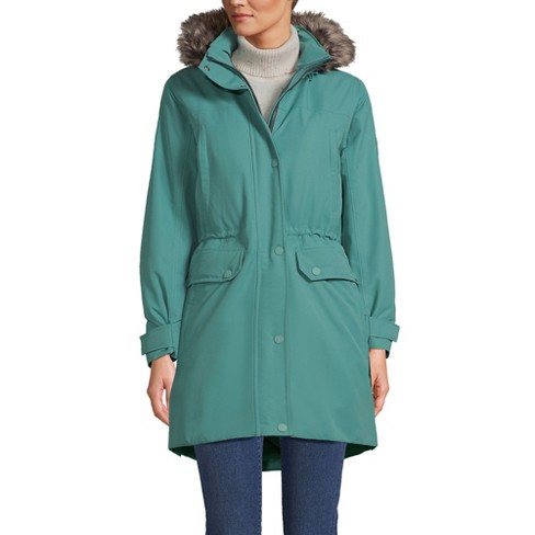 Women's expedition waterproof down winter parka best sale with faux fur hood