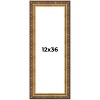 PosterPalooza | Panoramic Museum Gold Picture Frame - UV Acrylic, Foam Board Backing, Hanging Hardware - 2 of 4