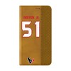 NFL Houston Texans Players Game Tactic Folio Cell Phone Case for Samsung Galaxy - 2 of 4
