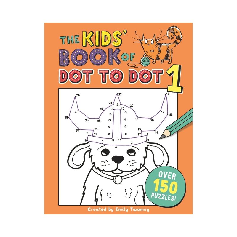 The Kids' Book of Dot to Dot 1 - (Buster Puzzle Books) by  Emily Golden Twomey (Paperback), 1 of 2
