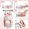 Napei Foldable Elephant Baby Bathtub for Infants and Toddlers with Soft Cushion and Thermometer - 3 of 4
