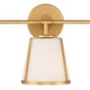Crystorama Lighting Fulton 3 - Light Vanity in  Antique Gold - 2 of 4