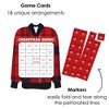Big Dot of Happiness Jolly Santa Claus - Bingo Cards and Markers - Christmas Party Shaped Bingo Game - Set of 18 - 2 of 4