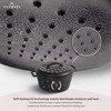 Cuisinel Cast Iron Dutch Oven - 5-Quart Deep Pot + Lid + Pan Scraper + Handle Cover Grips - 3 of 4