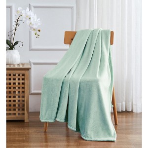 Kate Aurora Ultra Soft & Plush Oversized Solid Colored Accent Throw Blanket - 50 in. W x 70 in. L - 1 of 1