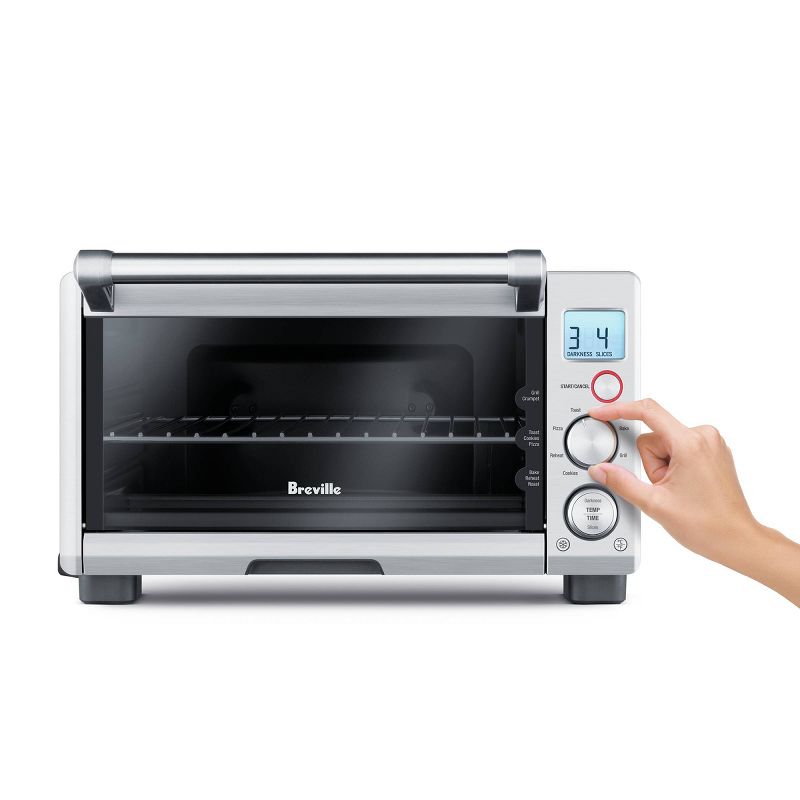 Breville 1800W Compact Smart Toaster Oven Brushed Stainless Steel BOV650XL, 3 of 7
