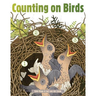 Counting on Birds - by  Kate Riggs (Board Book)