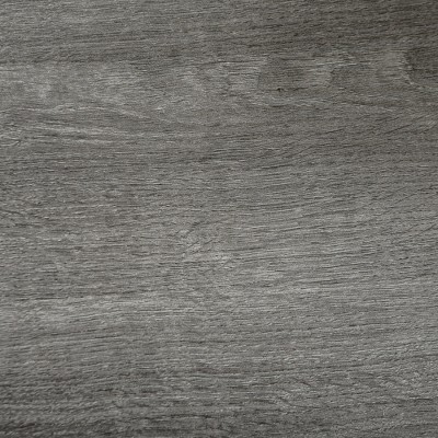 Gray Wood and Black Metal Industrial End Table Set with Storage