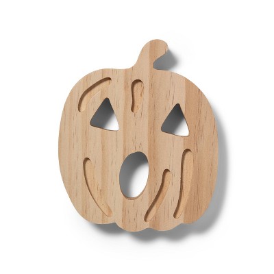 Wood Pumpkin Surprised - Mondo Llama™