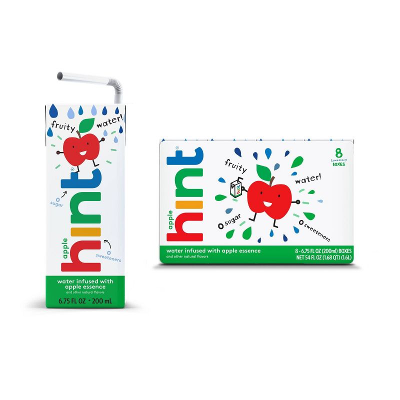 hint Kids Apple Infused Water - 8pk/6.75 fl oz Boxes, 4 of 8