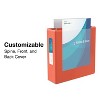 Staples Standard 2" 3-Ring View Binder Orange (26446-CC) 82642 - 2 of 4