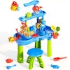 Skirfy Kids Sand Water Table for Beach, 41PCS Activity Sensory Play Table Toys for Toddlers, Water Activity Tables for Outside Backyard - 2 of 4
