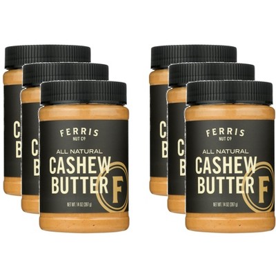 Ferris Coffee & Nut Cashew Butter - Case of 6 - 14oz