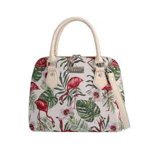Signare USA Flamingo Convertible Top Handle Handbag - 1 of 4