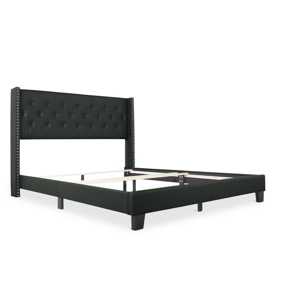 Home Design Full Homer Panel Bed Brown