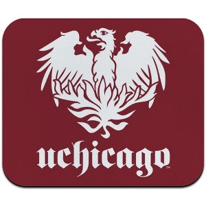 University of Chicago Primary Logo Low Profile Thin Mouse Pad Mousepad - 1 of 2