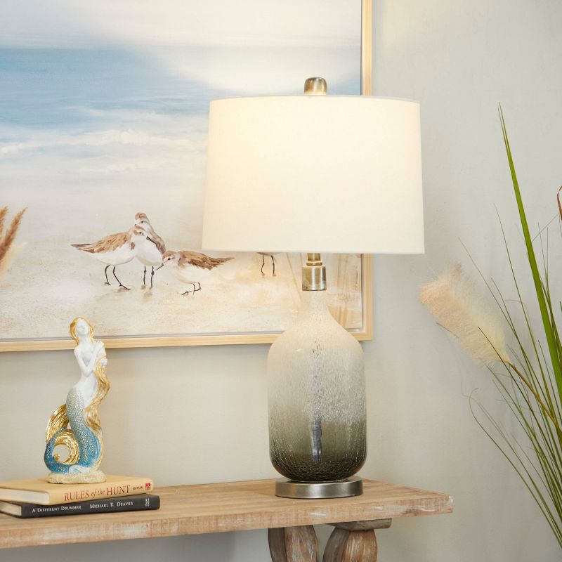 Coastal Glass Table Lamp Set of 2 Gray - Olivia &#38; May, 1 of 10