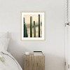 Amanti Art Oaxaca Shades of Green by Raisa Zwart Wood Framed Wall Art Print - 4 of 4
