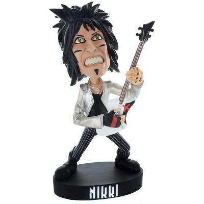 Locoape Locoape Motley Crue Nikki Sixx Resin Bobble Head Statue
