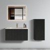 NicBex Freestanding/Wall Bathroom Storage Cabinet,Space-Saving Storage Cabinet with 3/4 Shelves,Bathroom Cabinet for Bathroom,Bedroom - 4 of 4