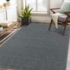Vintage Soft Waves Rugs Non Slip Non Shedding Floor Carpet for Living Room Bedroom Nursery - 3 of 4