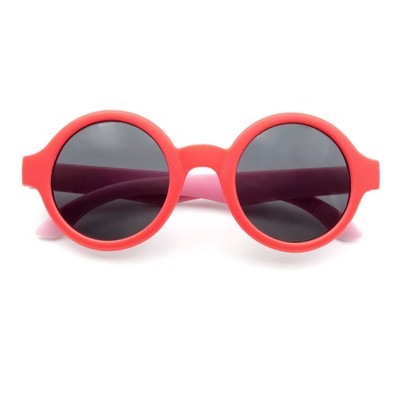 Round Kids Sunglasses Red - Bullseye's Playground™