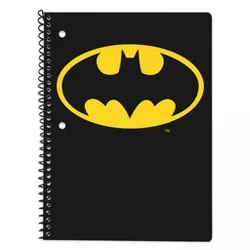 DC Comics Batman Wide Ruled 1 Subject Spiral Notebook