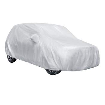 Unique Bargains Polyester Breathable Waterproof All Weather Protect Car Cover