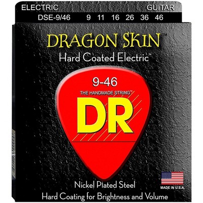 DR Strings DSE-9/46 Dragon Skin Coated Light-Medium Electric Guitar Strings