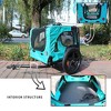 Bike Dog Trailer, Foldable Pet Jogging Stroller With Wheels Bicycle Trailer, Dogs Bicycle Carrier For Small And Large Pets - 2 of 4