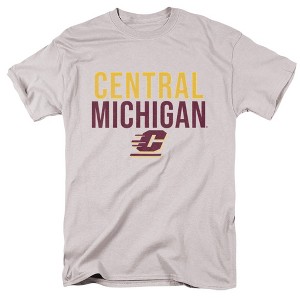 Men's Central Michigan University Official Stacked T-Shirt - 1 of 4