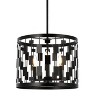 Elegant Lighting Levante 3 lights pendant in black - 3 of 4