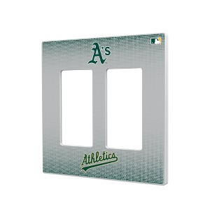 MLB American League Teams Linen Hidden-Screw Light Switch Plate for Double Rocker - 1 of 4