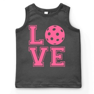 The Juniper Shop Pickleball Love Youth Tank Top - 1 of 4