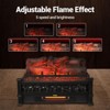 Electric Fireplace Logs Insert 20 Inch, 1500W Fireplace Heater w/Realistic LED Flame, Faux Log Fireplace Insert for Indoor Use, Freestanding Heater - 4 of 4