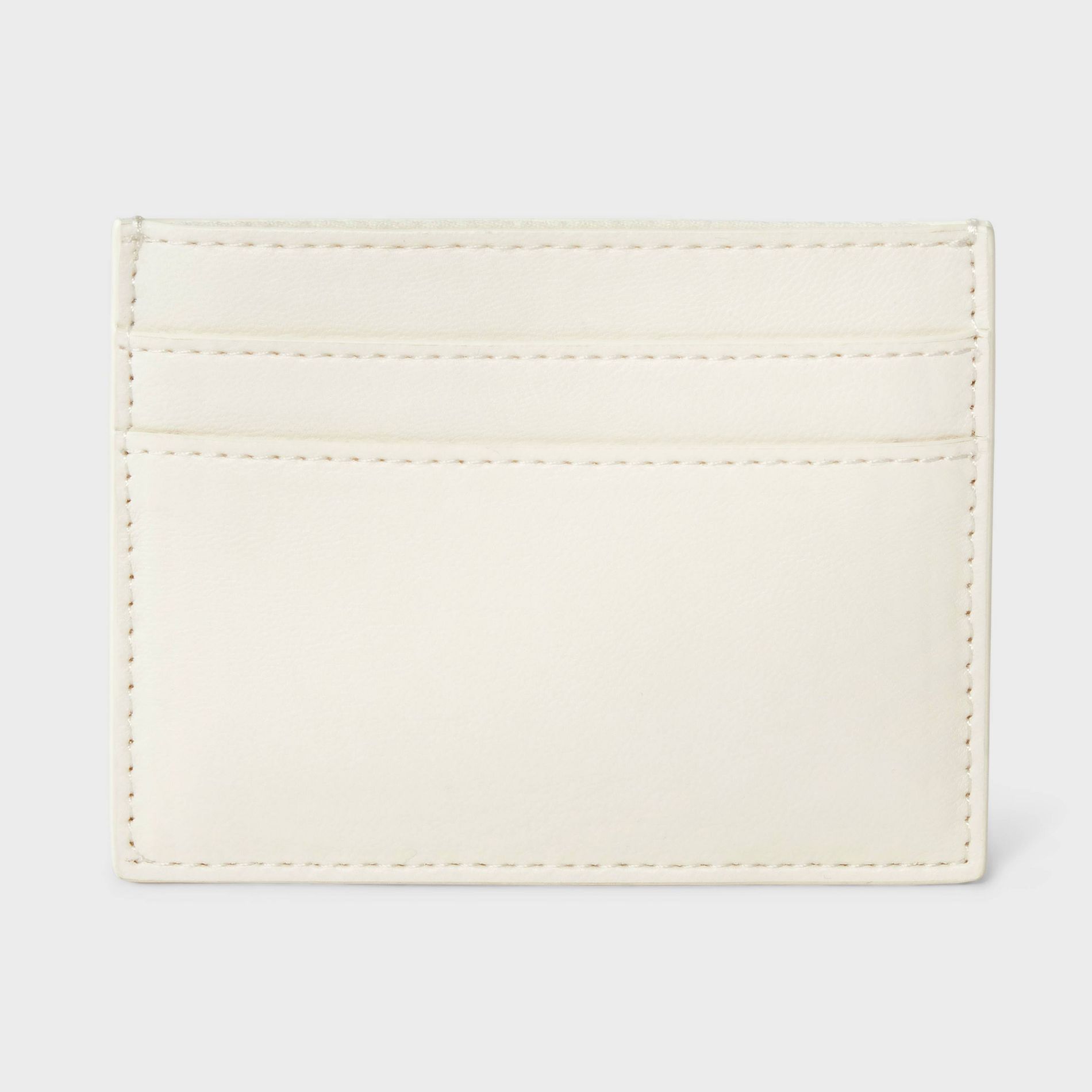 Basic Card Case Wallet - A New Day™ White