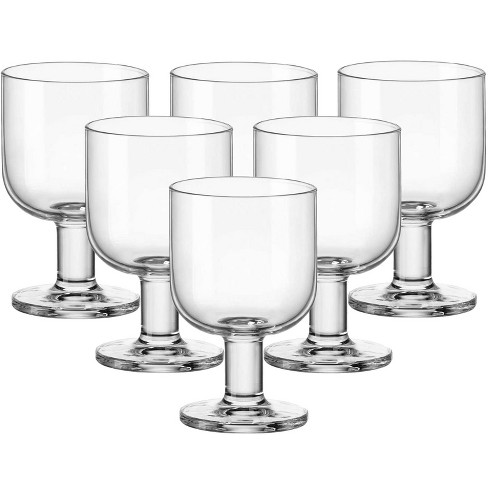 Viski Laurel Champagne Flutes, Crystal Stemmed Wine Glasses Tumblers  Glassware for Wine or Cocktails, Top Rack Dishwasher Safe, 6.75 Oz, Set of 2