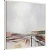 30"x30" Beauty by Dan Hobday Framed Canvas Wall Art Print White - Amanti Art: Modern Abstract & Landscape, Polystyrene Frame - 2 of 4