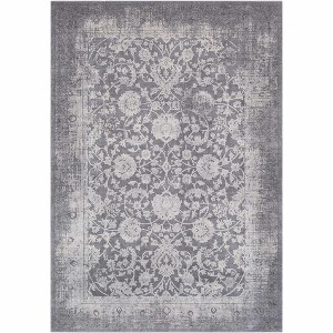 Hauteloom Benavides Gray Updated Traditional Tibetan Rug - 1 of 4