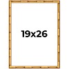 PosterPalooza | 19x26 Bamboo Picture Frame, UV Acrylic, 4 Finishes - Brown, Black, Gold, and Natural - 2 of 4