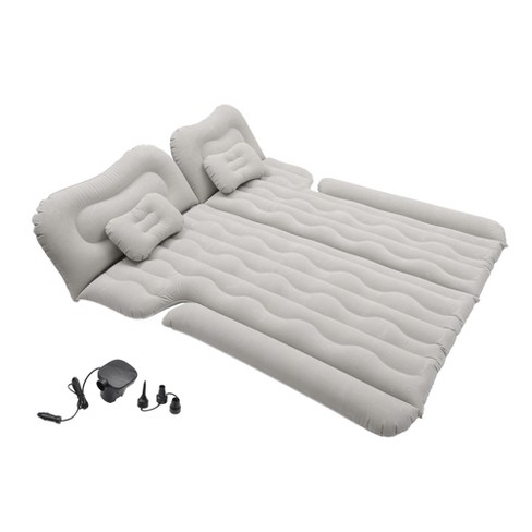 Unique Bargains Car Air Mattress Camping Bed with Air Pump 1 Set - image 1 of 4